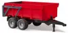 Wannenkippanhänger mit Automatikrückwand (rot/schwarz) Produktbild-Vorschau 10