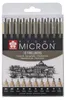 SAKURA Fineliner PIGMA MICRON 10er Etui schwarz Produktbild-Vorschau 1