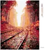 Diamondi - Diamond painting - GLEISE, 40X50 cm, ohne Produktbild-Vorschau 3