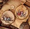 Holzscheiben 8 Stück, Baumscheiben 16-17cm, Naturholz Produktbild-Vorschau 9