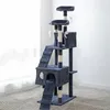 Kratzbaum Katzenbaum Katzenkratzbaum 170 cm Kletterbaum Produktbild-Vorschau 9