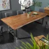riess-ambiente Esstisch MAMMUT 180cm natur schwarz Akazie Produktbild-Vorschau 1
