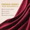 Lavea® Spannbettlaken 200x220 cm - Boxspringbett, Jersey, Produktbild-Vorschau 8