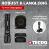 TECPO Taschenlampe mit Ladestation 250 Meter Leuchtweite Produktbild-Vorschau 4