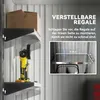 Metalowa szopa narzędziowa Outsunny 1,36 m² 161 x 95 x 181 Podgląd zdjęcia produktu 5
