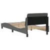 Bettgestell "Dover" Dunkelgrau 90x200 cm Stoff Produktbild-Vorschau 6