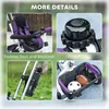 HOMCOM 6-in-1 Dreirad mit Schubstange, Kinderdreirad mit Produktbild-Vorschau 9