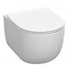 Sapho Kerasan Flo - WC Norim, senza bordo, bianco 311101 Anteprima dell’immagine prodotto 2