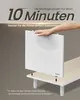 VASAGLE TV-Schrank, Fernsehtisch Wohnzimmer, geriffeltes Produktbild-Vorschau 9