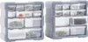 vidaXL Organizzatore multi-cassetto 2 pezzi 12 cassetti Anteprima dell’immagine prodotto 4