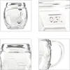 6x Fußball Biergläser 0,5L geeicht Ball-Relief 6 Personen Produktbild-Vorschau 6