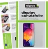 The image shows a product packaging with instructions for applying a screen protector to a smartphone. Náhled obrázku produktu