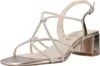 Tamaris Damen Sandalette Strass Karree Metallic Optik Produktbild-Vorschau 39