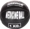 Schwarzer Leder-Medizinball, 6 kg Produktbild-Vorschau 1