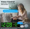 WiFi-Digitaluhr mit Temperatur- und Feuchtigkeitssensor APP Produktbild-Vorschau 11