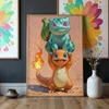 Quadro da dipingere seguendo i numeri con cornice: Pokemon Anteprima dell’immagine prodotto 4