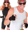 Fingerlose Strickhandschuhe in verschiedenen Farben Schwarz Produktbild-Vorschau 2