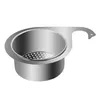 A stainless steel sink strainer with a handle, shown against a white background. Náhled obrázku produktu