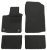 Fußmatten-Set für Renault Twingo 2, 09/2007-12/2011, 4-teilig, Schwarz Podgląd zdjęcia produktu