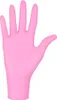 Einweghandschuhe Mercator Pink Nitril rosa Größe M 100 Produktbild-Vorschau 3