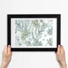 Bild 30x20 MDF-Rahmen, Wandkunst Blüten und Blätter Produktbild-Vorschau 3