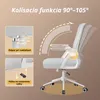 Ergonomická kancelárska stolička zo sieťoviny so sklopnými Náhľad obrázku produktu 2