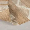 Flurläufer Hochflor Streifen Jute Braun-Beige 60x230 cm Produktbild-Vorschau 7