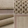 Teppium Teppich Wohnzimmer Uni Meliert Cut-Loop Design Produktbild-Vorschau 3