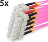 TPFNet 5er LWL Patchkabel, 50/125µm, OM4-Faser, SC Duplex, Produktbild-Vorschau 1