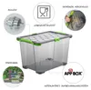Box m. Rädern 65 l EVO TOTAL PROTECTION, Farbe:Anthrazit & Produktbild-Vorschau 2