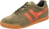 Gola Herrier Suede khaki orang sportlicher Schnürer Grün in Produktbild-Vorschau 22