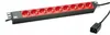 Bachmann 19071761 48,30cm (19") Steckdosenleiste 9xSchuko Anteprima dell’immagine prodotto 1