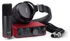 A studio recording kit including a microphone, headphones, and audio interface. Anteprima dell’immagine prodotto