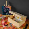 Creative Deco Holzkiste mit Deckel Erinnerungsbox - 29 x 25 Produktbild-Vorschau 2