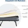 GUNUSS Klappbett Erwachsene Gästebett Klappbar mit13 cm Produktbild-Vorschau 8