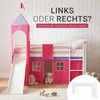 Homestyle4u Hochbett 90x200 Set mit Matratze ® Standard 100 Produktbild-Vorschau 3