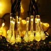 Girlanda Solarna Wisząca 20x ŁEZKI Lampa Ogrodowa LED Sople Podgląd zdjęcia produktu 3