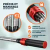 MONZANA® Clé dynamométrique 1/4" 1-25 NM ±3% 18 pièces Voir les images du produit 5