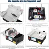 Tischkreissäge Tragbare elektrische Minisäge, kompakt Produktbild-Vorschau 8