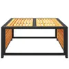 Gartentisch 68x68x30 cm Massivholz Akazie Produktbild-Vorschau 5