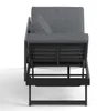 home24 Loungesofa - Aluminium / Polyester - Grau / Produktbild-Vorschau 9