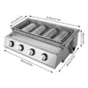 4-palnikowy grill stołowy Grill ogrodowy Grill gazowy LPG Podgląd zdjęcia produktu 2