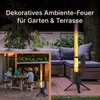 GARDENFLARE Feuerrohr – Edelstahl Feuersäule und Produktbild-Vorschau 2