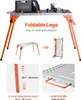 SucceBuy Składany stół spawalniczy 44" x 21", udźwig 500 Podgląd zdjęcia produktu 2