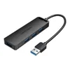 USB 3.0 4-Port Hub Vention CHLBF 1m, Black Náhled obrázku produktu 1