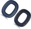 Two blue ear pads for headphones are shown against a white background. Náhled obrázku produktu
