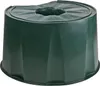 A dark green plastic base for a rain barrel. Produktbild-Vorschau