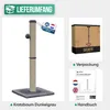 Avalo Kratzbaum mit Spielzeugball - 36x36x74 - Dunkelgrau - Produktbild-Vorschau 9