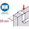 Tatkraft SPREAD Porte-serviettes pour porte d'armoire - Voir les images du produit 2