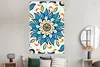 MuchoWow® Poster Sonnenblume - Blau - Orange - Abstrakt Produktbild-Vorschau 4